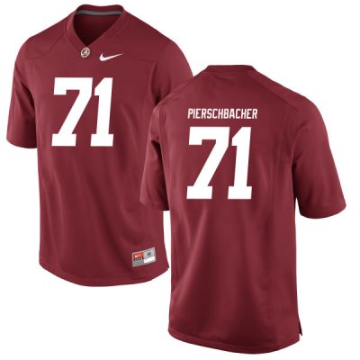 Men's Alabama Crimson Tide #71 Ross Pierschbacher Crimson Limited NCAA College Football Jersey 2403NUEV6